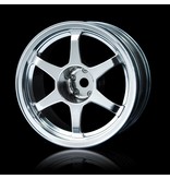 MST Type-C Wheel (4pcs) / Color: Flat Silver