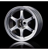 MST Type-C Wheel (4pcs) / Color: Flat Silver