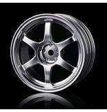 MST Type-C Wheel (4pcs) / Color: Flat Silver