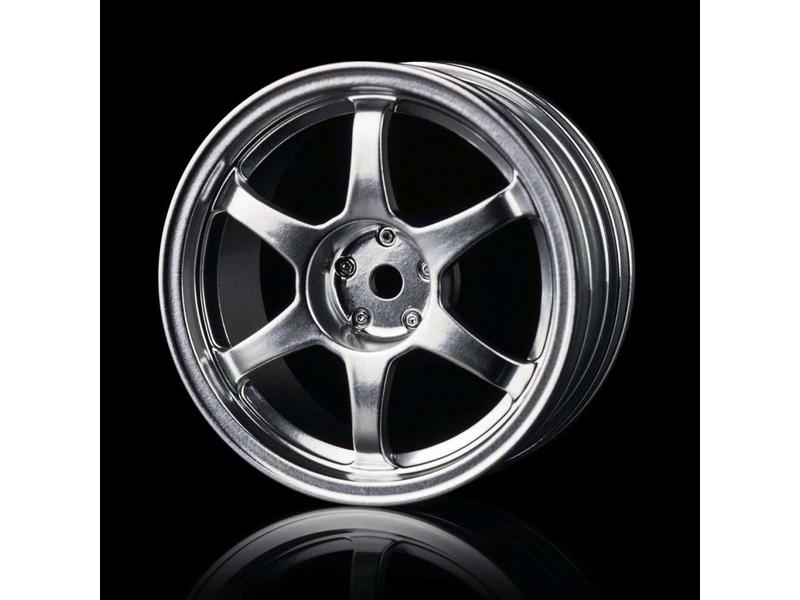 MST Type-C Wheel (4pcs) / Color: Flat Silver