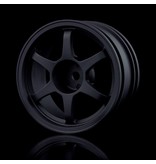 MST Type-C Wheel (4pcs) / Color: Flat Black