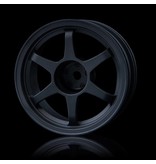 MST Type-C Wheel (4pcs) / Color: Flat Black