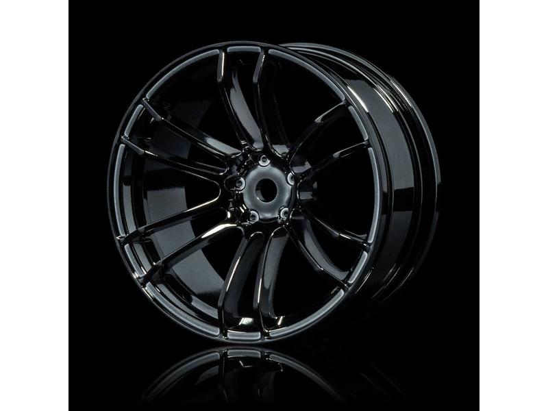 MST TSP Wheel (4pcs) / Color: Silver Black (Dark Chrome)