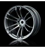 MST TSP Wheel (4pcs) / Color: Flat Silver