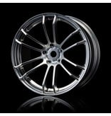 MST TSP Wheel (4pcs) / Color: Flat Silver