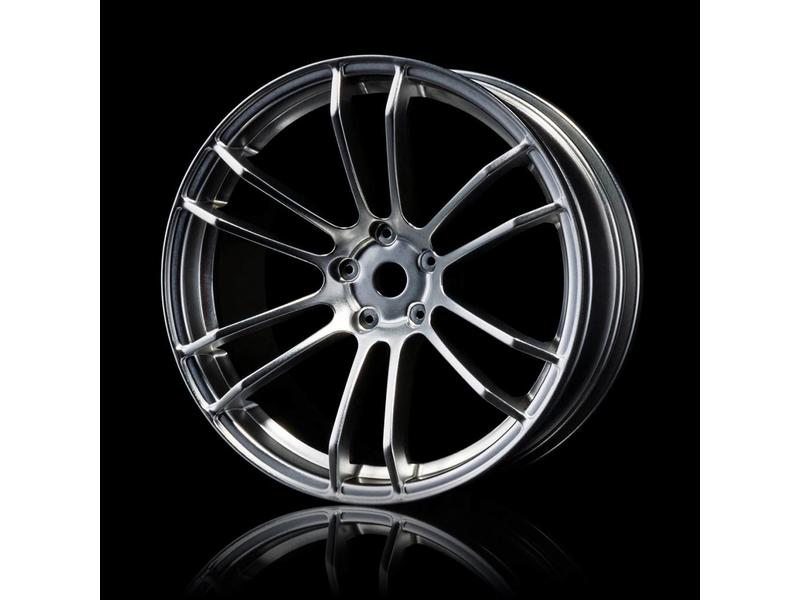 MST TSP Wheel (4pcs) / Color: Flat Silver