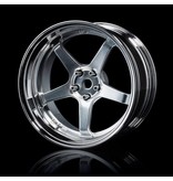 MST GT Wheel Set - Adjustable Offset (4pcs) / Color: Flat Silver - Silver (Chrome) MST GT Wheel Set - Adjustable Offset (4pcs) / Color: Flat Silver - Silver (Chrome)