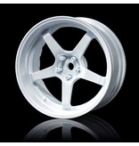 MST GT Wheel Set - Adjustable Offset (4pcs) / Color: White - White