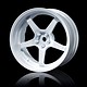 GT Wheel Set - Adj. Offset (4) / White-White