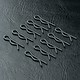 R-Clip 6.0mm (10) / Black
