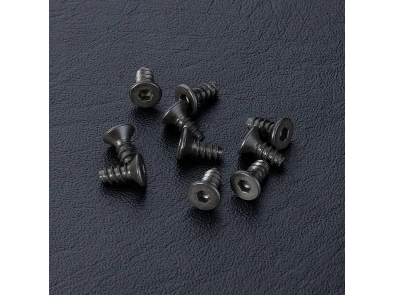 MST Tapping Flat Head Screw φ3mm x 7mm (10pcs)