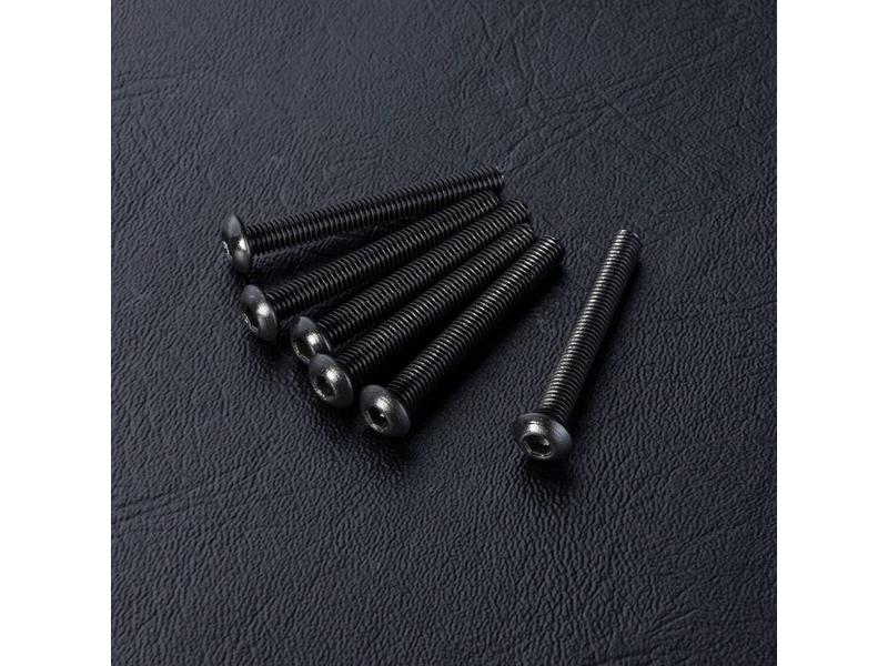 MST Round Head Screw M3 x 25mm (6pcs)