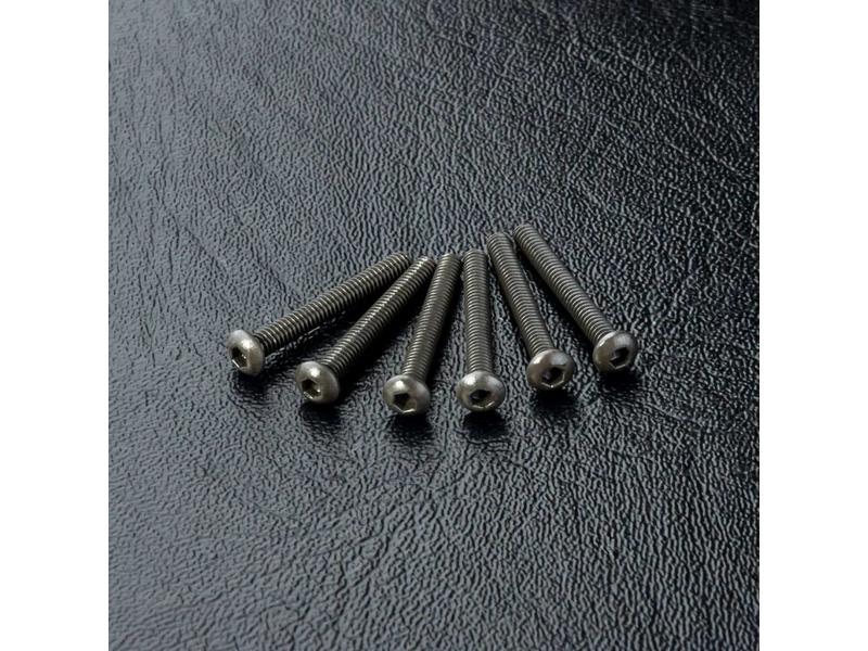 MST Round Head Screw M2 x 16mm (6pcs)