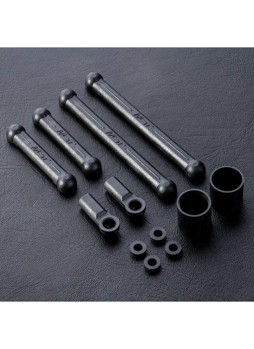 MST FXX Steering Turnbuckle Shaft Set