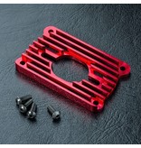 MST MS Aluminium Motor Heat Sink Mount / Color: Red