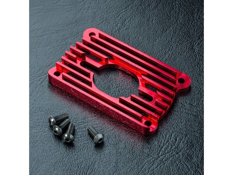 MST MS Aluminium Motor Heat Sink Mount / Color: Red