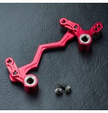 MST Aluminium Steering Arm Set / Color: Red