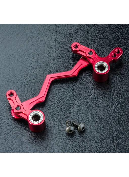 MST Alum. Steering Arm Set / Red