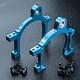 Alum. Main Shaft Mount R&L / Blue