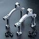 Alum. Main Shaft Mount R&L / Silver
