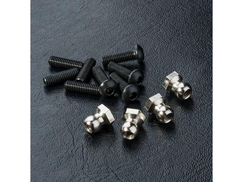 MST Ball Connector Nut φ4.8mm (4pcs)