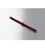 MST Aluminium Turnbuckle φ3mm x 68mm / Color: Red