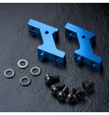 MST Aluminium Vertical Low Profile Servo Mount / Color: Blue