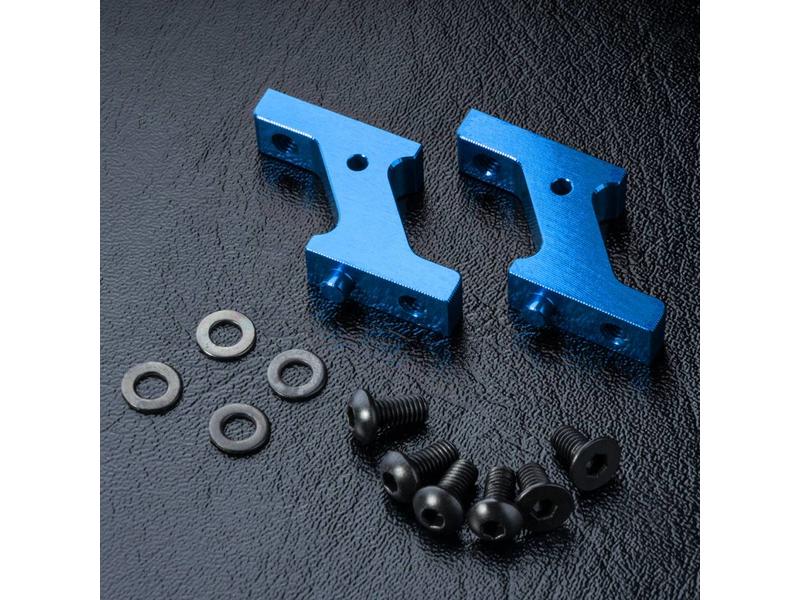 MST Aluminium Vertical Low Profile Servo Mount / Color: Blue