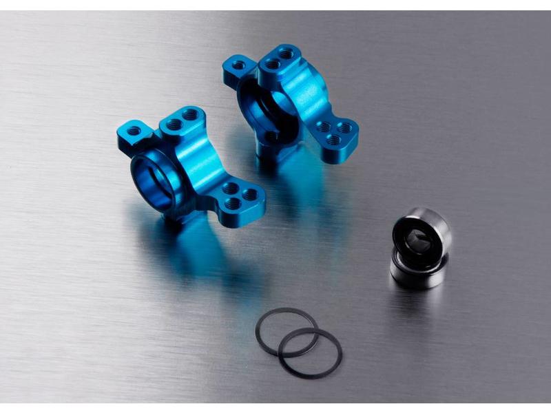 MST Aluminium Front Upright (2pcs) / Color: Blue - DISCONTINUED