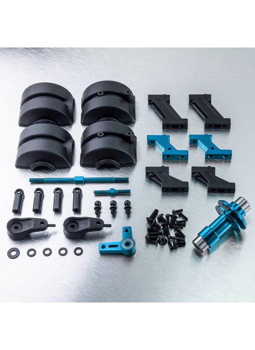 MST XXX-D VIP Front Motor Conv. Kit / Blue