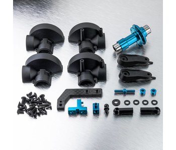 MST XXX-D VIP Rear Motor Conv. Kit / Blue