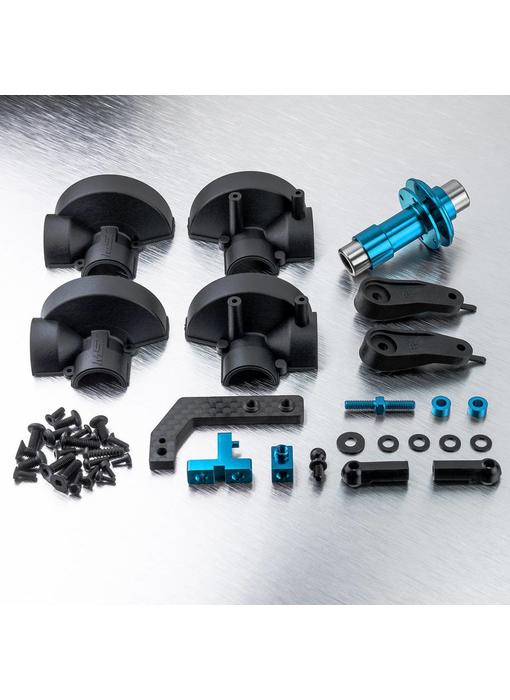 MST XXX-D VIP Rear Motor Conv. Kit / Blue