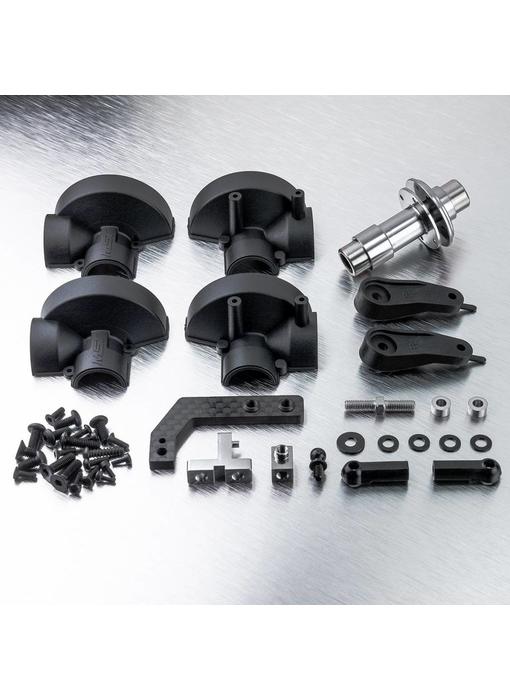 MST XXX-D VIP Rear Motor Conv. Kit / Silver