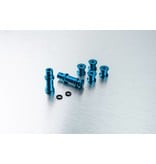 MST Aluminium Adjustable Post Set / Color: Blue