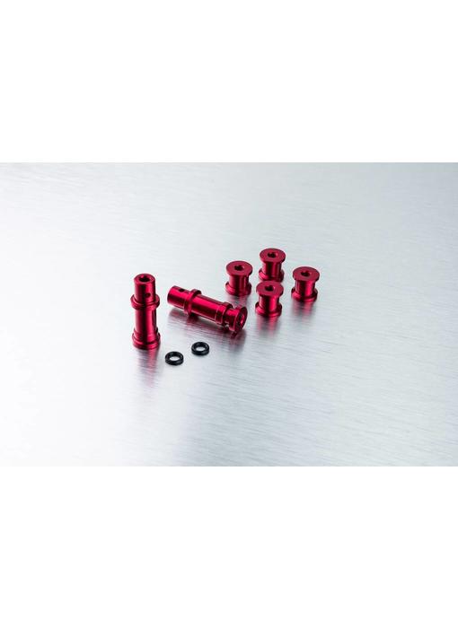 MST Alum. Adjustable Post Set / Red