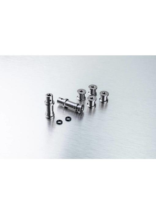 MST Alum. Adjustable Post Set / Silver