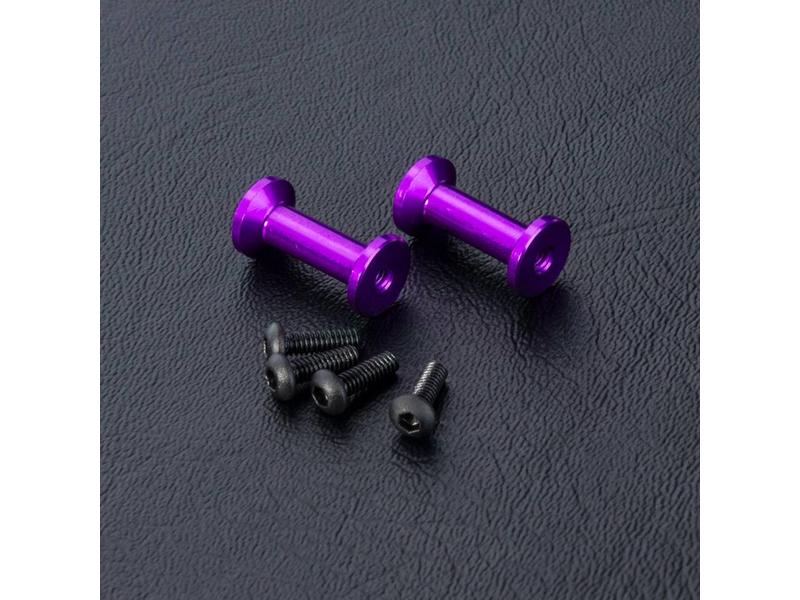 MST FXX Aluminium Strengthen Post (2pcs) / Color: Purple