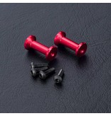 MST FXX Aluminium Strengthen Post (2pcs) / Color: Red