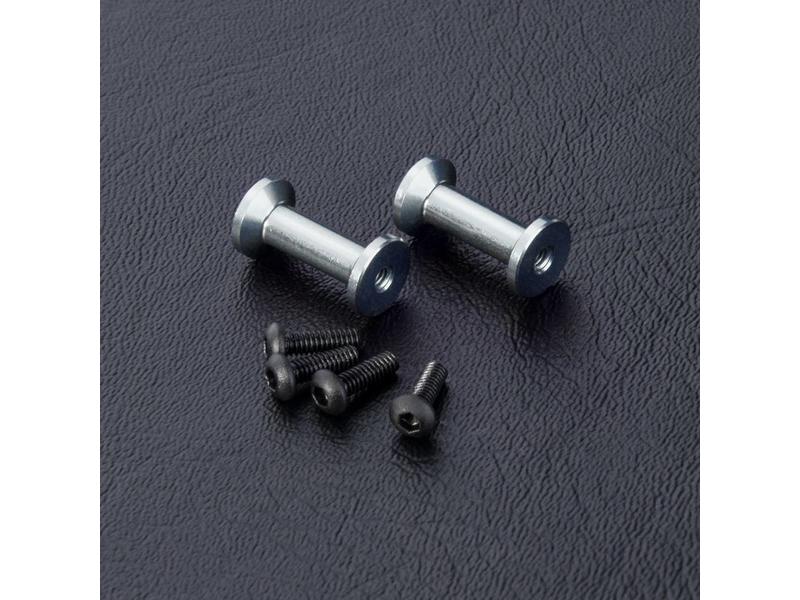 MST FXX Aluminium Strengthen Post (2pcs) / Color: Silver