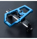 MST XXX Aluminium Slide Rack Steering Set / Color: Blue