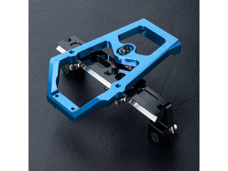 MST XXX Aluminium Slide Rack Steering Set / Color: Blue