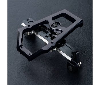 MST XXX Alum. Slide Rack Steering Set / Black