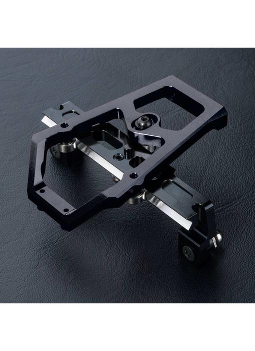 MST XXX Alum. Slide Rack Steering Set / Black