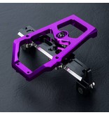MST XXX Aluminium Slide Rack Steering Set / Color: Purple