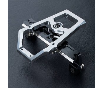 MST XXX Alum. Slide Rack Steering Set / Silver