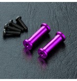 MST RMX Aluminium Strengthen Post (2pcs) / Color: Purple