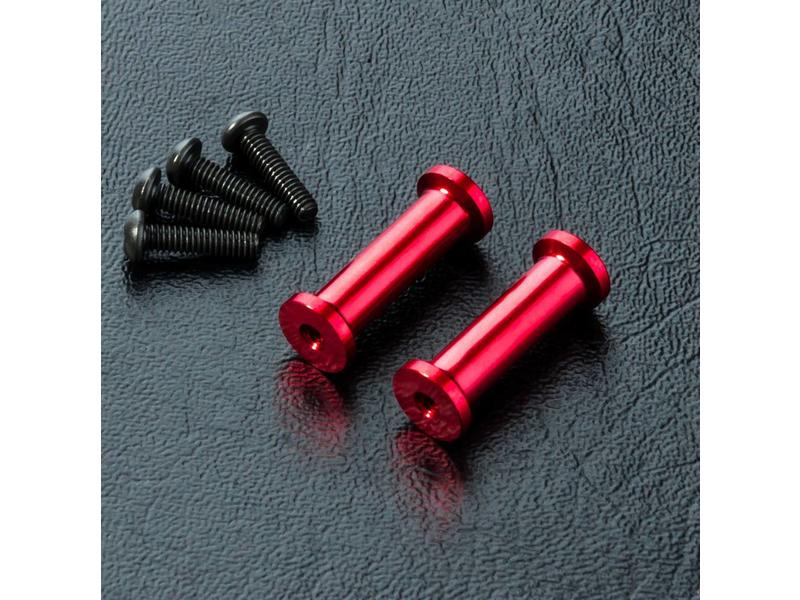 MST RMX Aluminium Strengthen Post (2pcs) / Color: Red