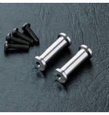 MST RMX Aluminium Strengthen Post (2pcs) / Color: Silver