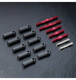 MST XXX-D S Turnbuckle Shaft Set / Color: Red