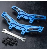 MST XXX Aluminium Quick Adjustable Damper Stay Set / Color: Blue MST XXX Aluminium Quick Adjustable Damper Stay Set / Color: Blue